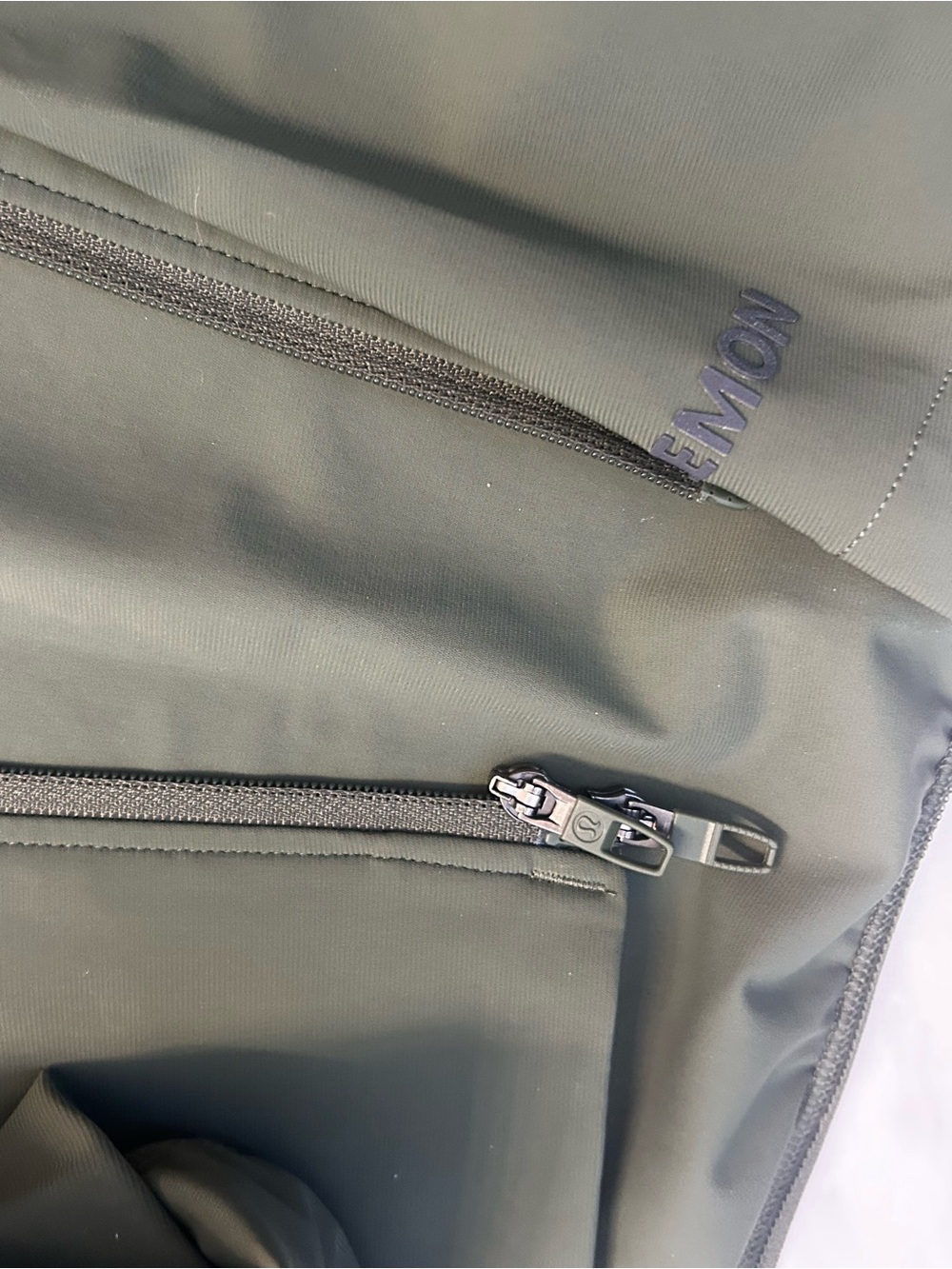 lululemon athletica Olive Green Hooded Utility Jacket - Picture 6 of 10